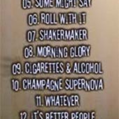 Oasis the better peoples milan,italy 29 march 1996 dvd