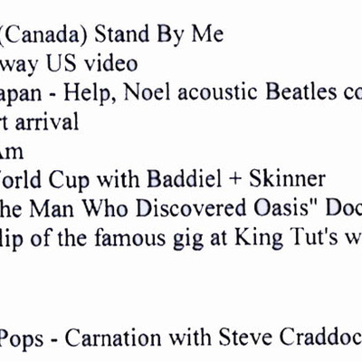 Oasis 10years of mad for it 1998-1999 1dvd 