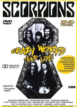 SCORPIONS Crazy World Tour Live 1991 DVD