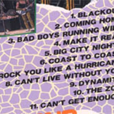 Scorpions super rock'84 in japan dvd