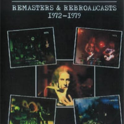 Scorpions 1972 - 1979 remasters & rebroadcasts dvd