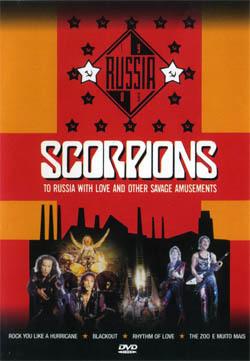 SCORPIONS TO RUSSIA WITH LOVE 1988 DVD