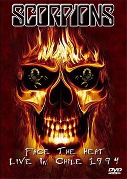SCORPIONS Face The Heat Live In Chile 1994 DVD