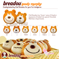 Breadou Goody Murphy Jumbo Squishy Bear - Thumbnail 1