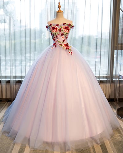 Backless Wedding Dress with Pockets,Dresses For Brides,Bridal Gown,489