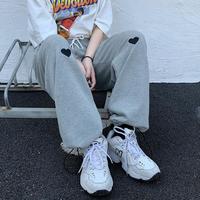 Black Heart Jogger Pants - Thumbnail 3