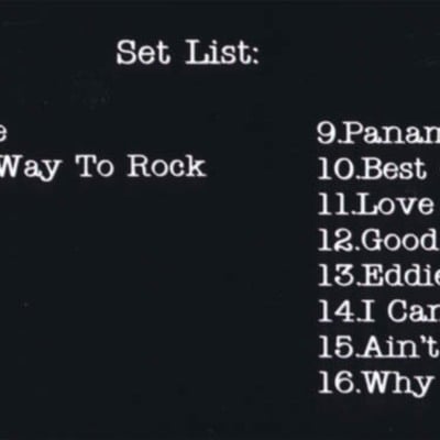 Van halen live montreal,canada'86 dvd