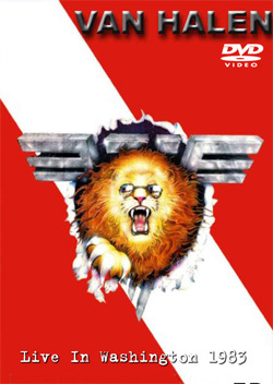 VAN HALEN Live In Washington 1983 DVD