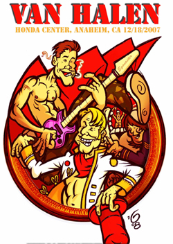 VAN HALEN Hond Center, Anaheim, CA 12.18.2007 DVD
