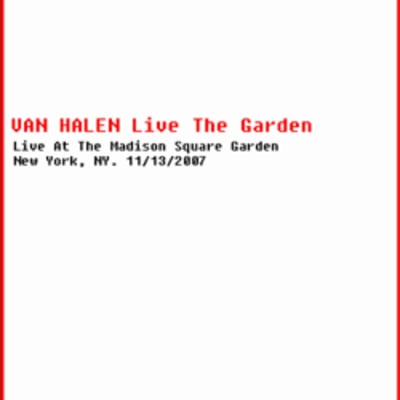 Van halen live at the madison square garden, new york, ny. 11.13.2007 dvd