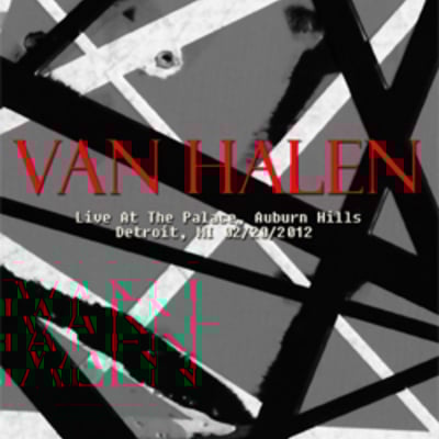 Van halen live at the palace, auburn hills, detroit, mi 02.20.2012 dvd