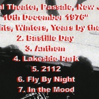 RUSH PASSIAC NEW JERSEY,USA 76 DVD - Thumbnail 1
