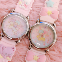 New cute pink cartoon watch - Thumbnail 2