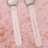 New cute pink cartoon watch - Thumbnail 6