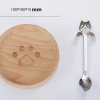 Creative Japanese style cat double cup cartoon cute cat cup milk cup water cup - Thumbnail 5