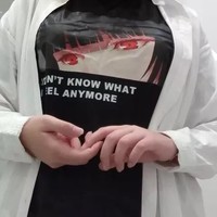 Cute Anime Girl Punk Print Cartoon Loose Oversized Short Sleeve Short T-shirt Tee Top Summer Casual E-Girl Kawaii Korean Japanese Harajuku Streetwear - Thumbnail 7