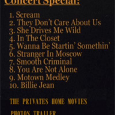 Michael jackson live history tour munich,germany 1997 dvd