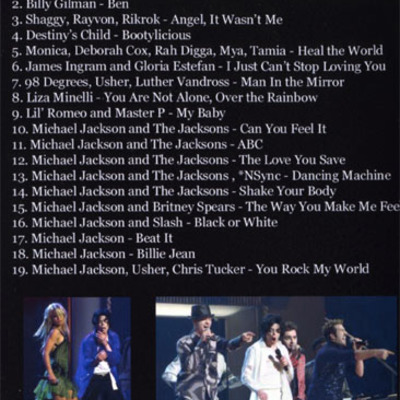 Michael jackson 30th anniversary celebration dvd