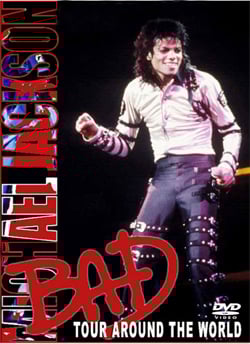 MICHAEL JACKSON bad tour AROUND THE WORLD DVD