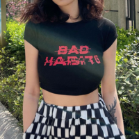 "BAD HABITS" SCRATCH TOP - Thumbnail 2