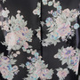 Long Vintage Floral Chiffon Kimono-4