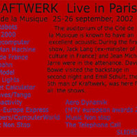 KRAFTWERK LIVE IN PARIS 2002 DVD - Thumbnail 1