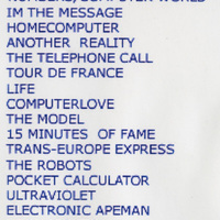 KARL BARTOS (KRAFTWERK) ATHENS GREECE NOVEMBER 2003 DVD - Thumbnail 1