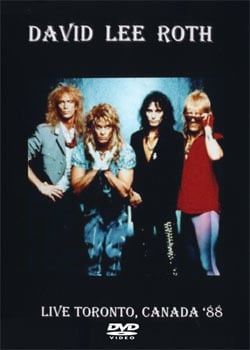 DAVID LEE ROTH LIVE TORONTO,CANADA'88 DVD