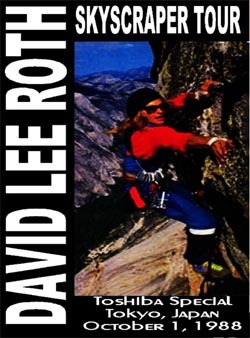 DAVID LEE ROTH Japan Toshiba TV Special (Interview, Videos & Live) 10.01.1988 DVD