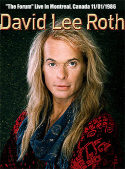 DAVID LEE ROTH The Forum Live In Montreal, Canada 11.01.1986 DVD