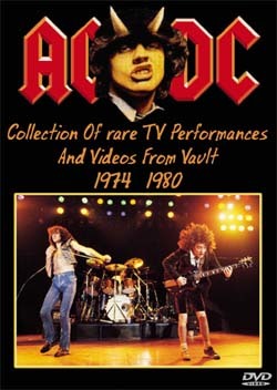 AC/DC High Voltage 1974-1980 Rare Tv, Promo, And Live Collection DVD