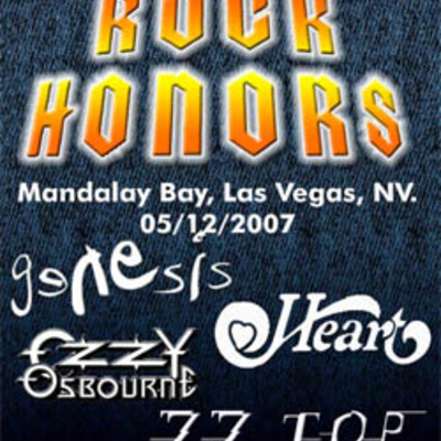 Vh1 rock honors 2007 genesis, heart zz top, ozzy osbourne dvd