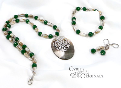 Natural Mother of Pearl Set