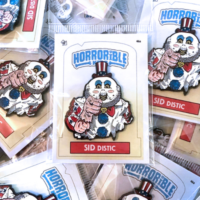 Horrorible kids sid distic - limited edition enamel pin
