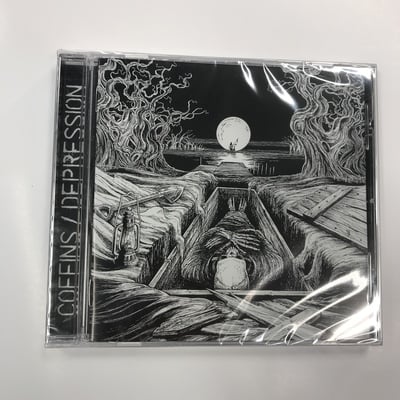 Coffins / depression split cd