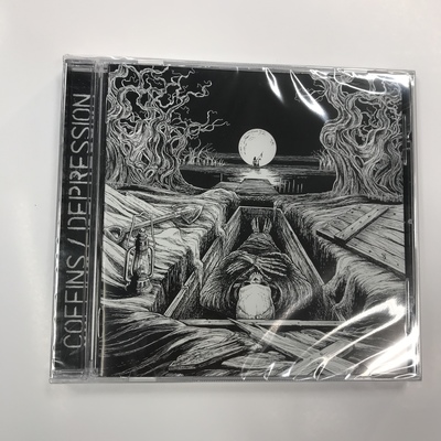 Coffins / Depression split CD