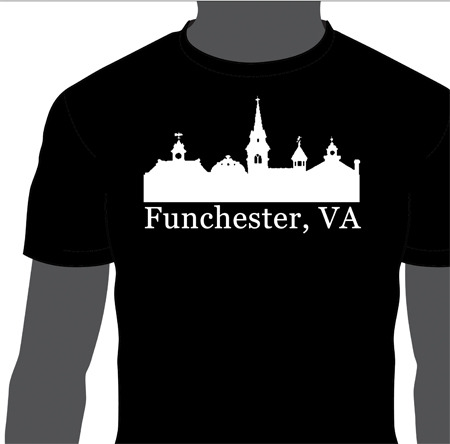Ladies fitted Funchester, VA T-Shirt