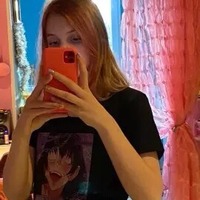 Cute Yandere Anime Girl Cartoon Print Short Sleeve Tee Shirt T-shirt Top Punk Goth Summer Casual E-Girl Kawaii Korean Japanese Harajuku Streetwear - Thumbnail 4