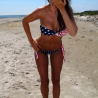 Sexy Flag Bandeau Bikini~Swimsuit - Thumbnail 2