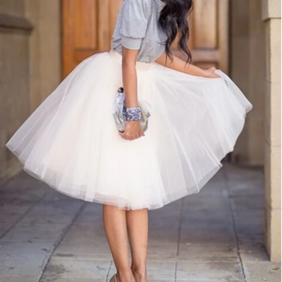 Fashion lovely gauze skirts