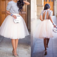 Fashion Lovely Gauze Skirts - Thumbnail 1