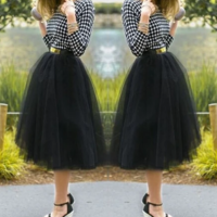 Fashion Lovely Gauze Skirts - Thumbnail 2