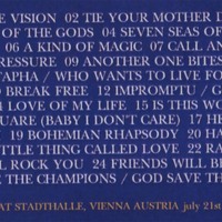 QUEEN VIENNA 21.7.1986 DVD - Thumbnail 1