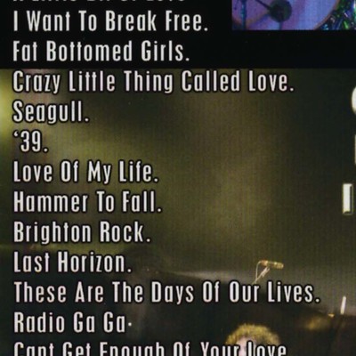 Queen + paul rodgers live at brixton academy 3.28.2005 dvd