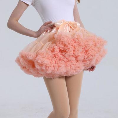 Tutu skirt short length ball gown slip