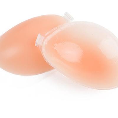 Bra strapless sticky invisible push up silicone bra for backless dress with nipple covers - Thumbnail 4
