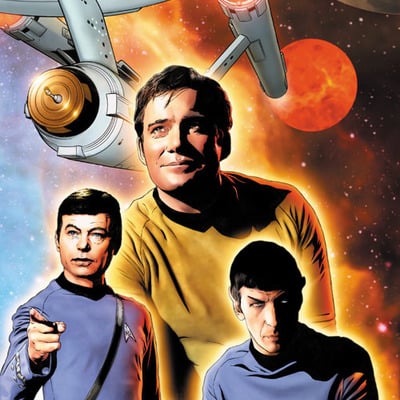 Star trek: the original series: burden of knowledge #1 artist print