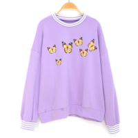 VINTAGE BUTTERFLY SWEATSHIRT - Thumbnail 1