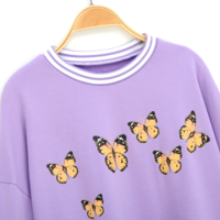 VINTAGE BUTTERFLY SWEATSHIRT - Thumbnail 3