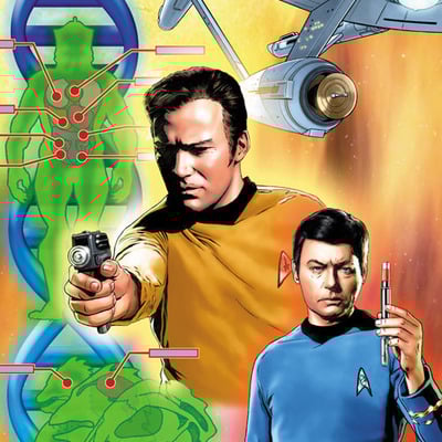 Star trek: the original series: burden of knowledge #4 artist print